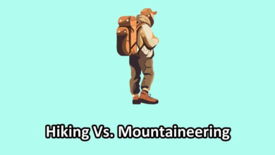 hiking vs mountaineering