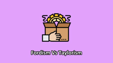 fordism vs taylorism illustration