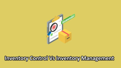 inventory control vs inventory management illustration