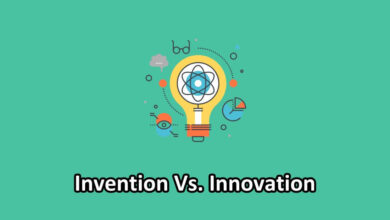 invention vs innovation illustration
