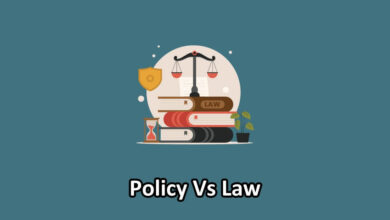 policy vs law illustration