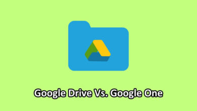 google drive vs google one illustration