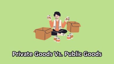 private goods vs public goods illustration